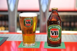 Victoria Bitter biere autralienne